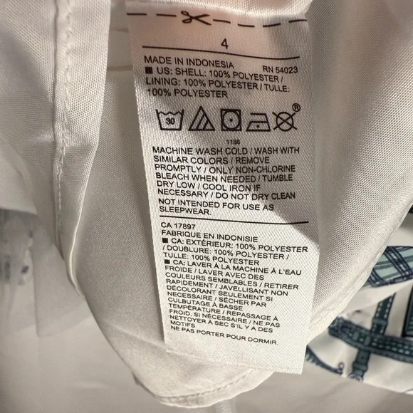 NWT Janie & Jack Horse Stable Print Dress Size 4 - Picture 5 of 9